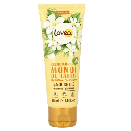 Lovea Hand cream Tahiti Monoi 75.00 Milliliter