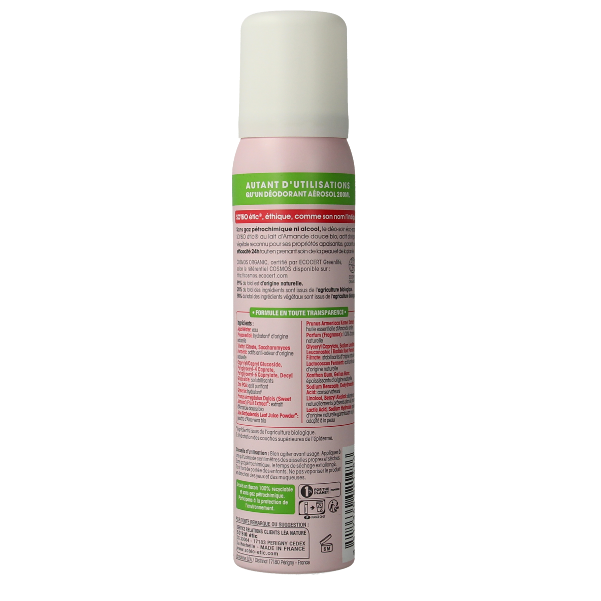 So Bio Etic Deospray women almond 100.00 Milliliter