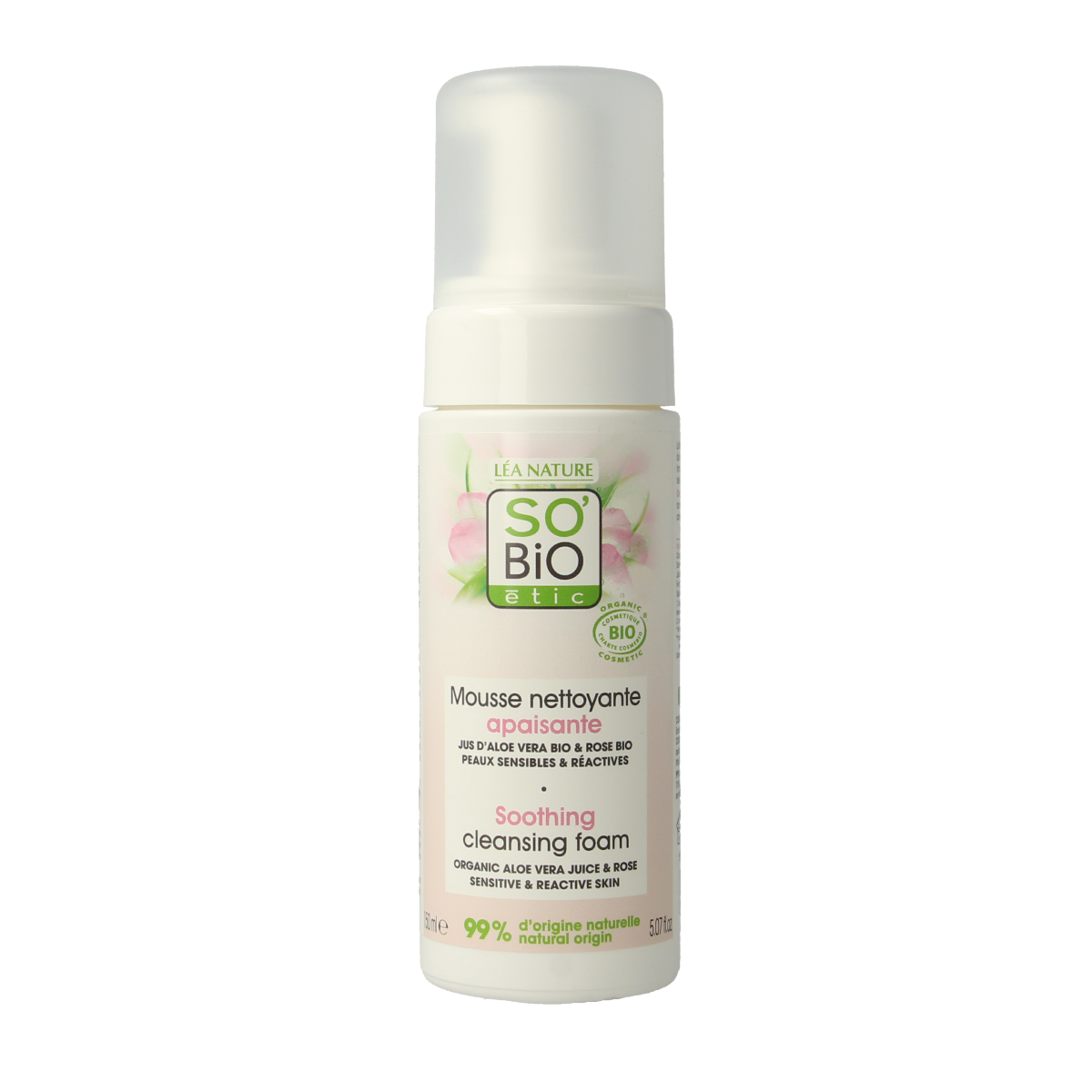 So Bio Etic Aloe vera cleansing foam 150.00 Milliliter