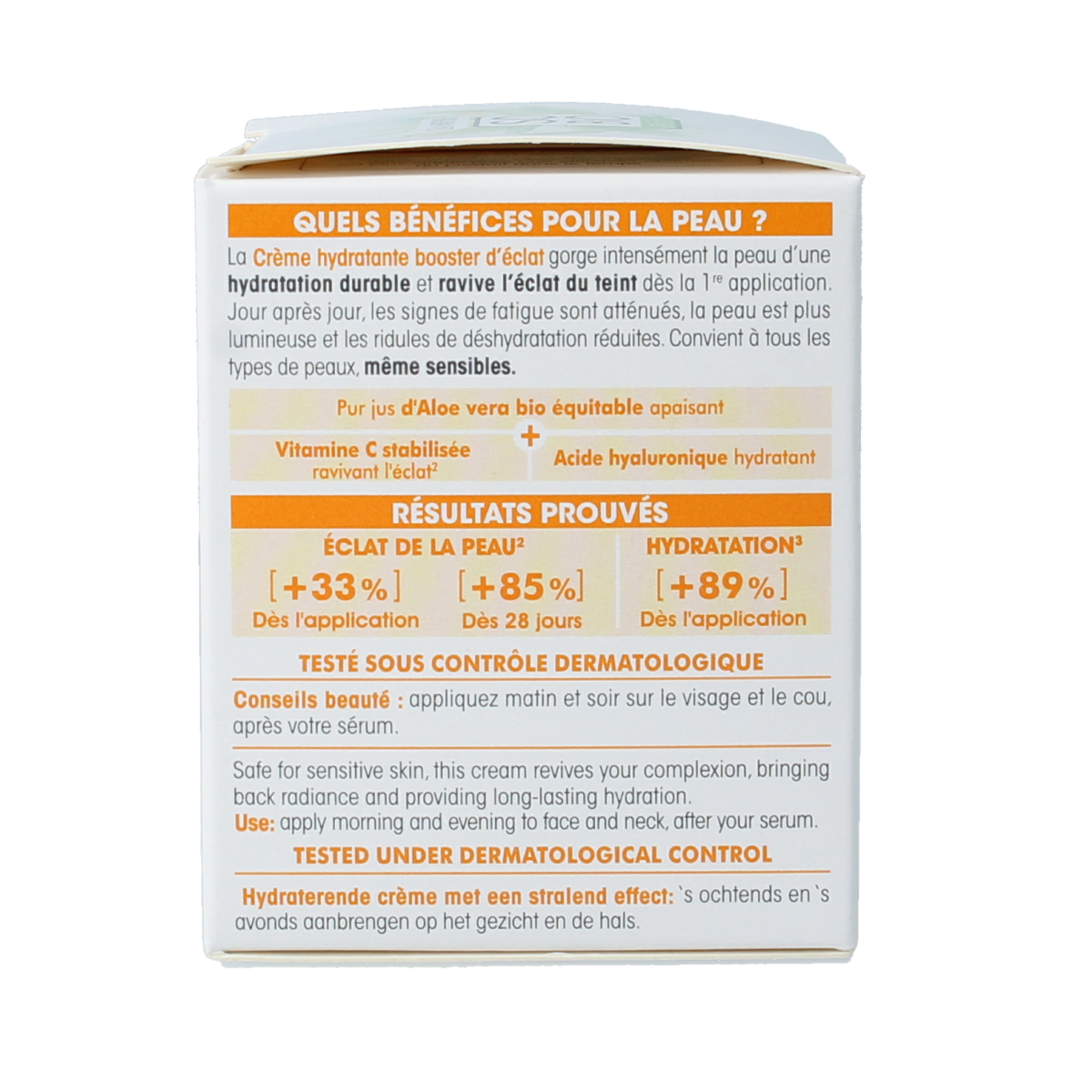 So Bio Etic Radiance boost hydrating cream vitamine C bio 50.00 Milliliter