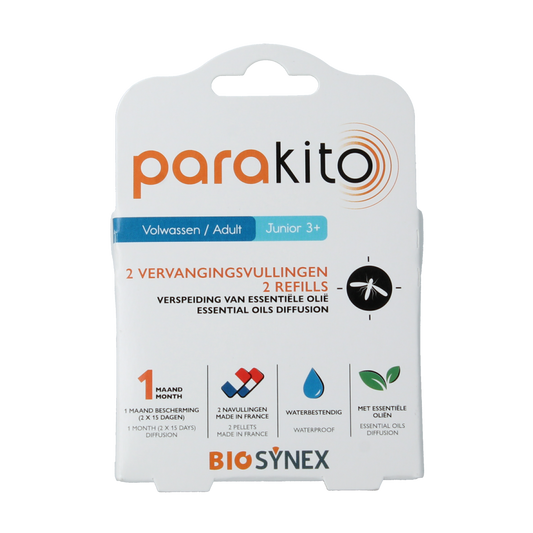 Parakito Anti mug armband navullingen 2.00 Stuks