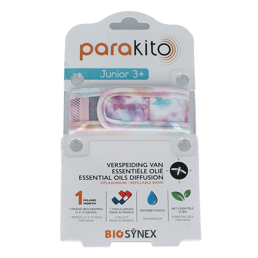 Parakito Anti mug armband junior tie dye 1.00 Stuks