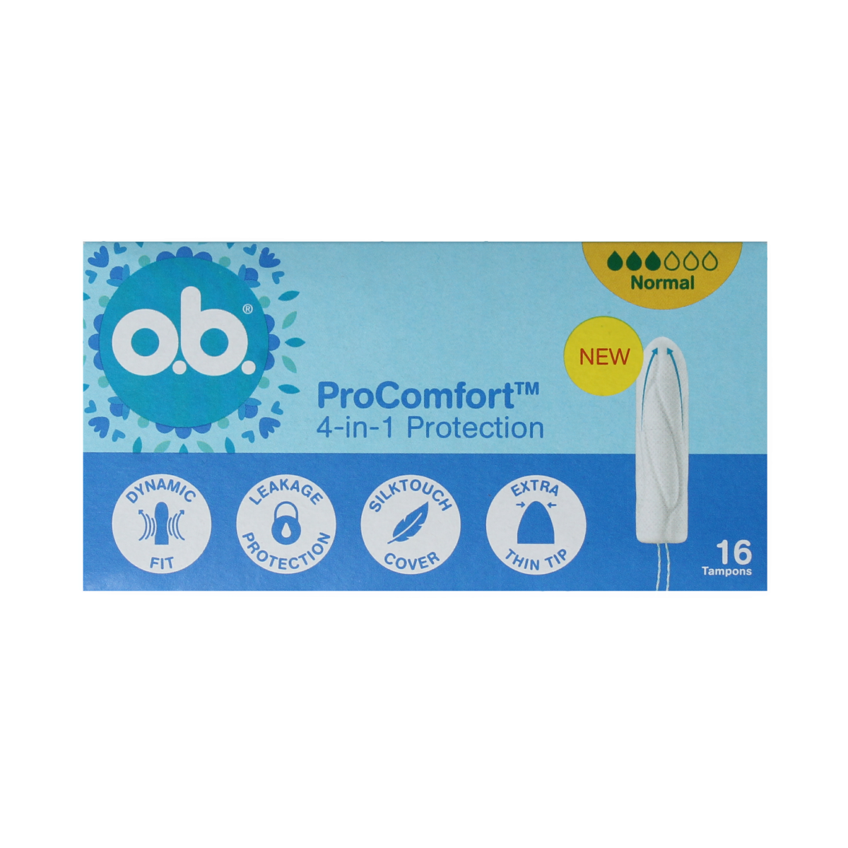 OB Tampons  pro comfort advanced normal 16.00 Stuks