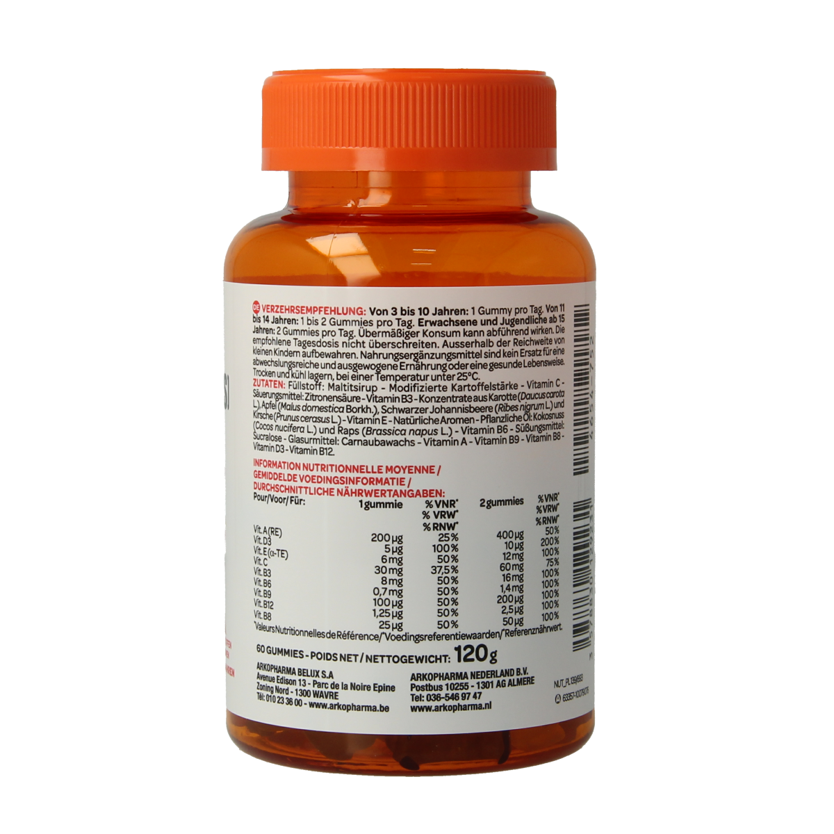 Arkovital Vitamines junior 60.00 Gummies