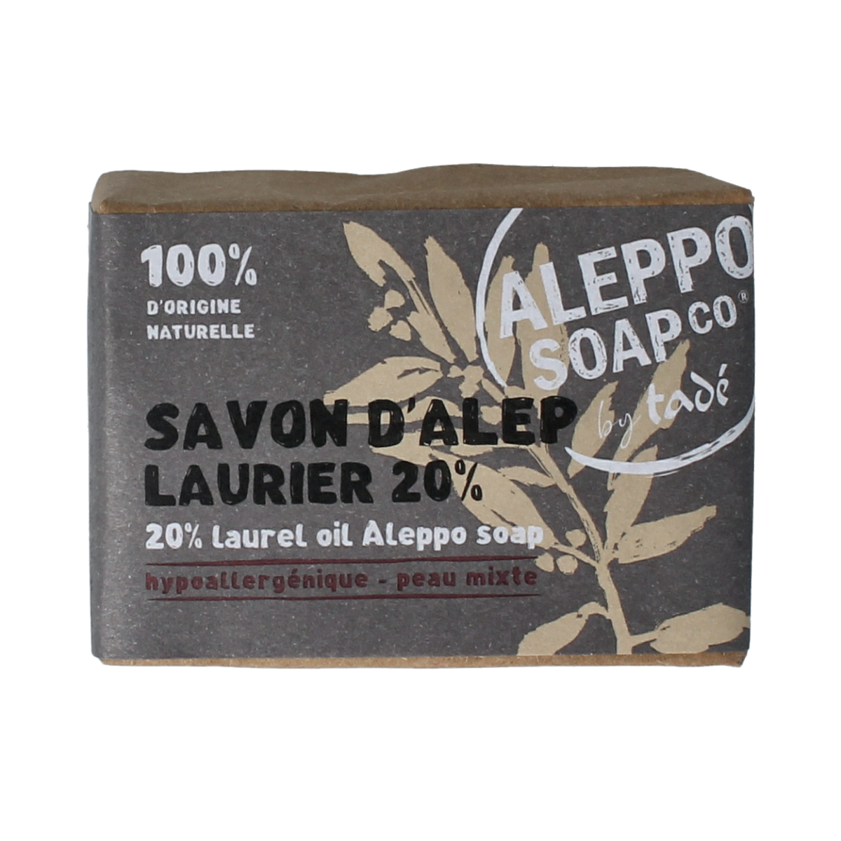 Aleppo Soap Co Zeep 20% laurier 200.00 Gram