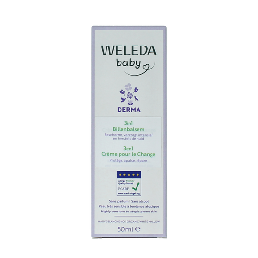 Weleda Baby derma 3 in 1 billenbalsem bio 50 Milliliter