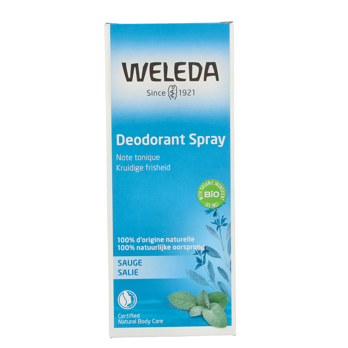 Weleda Salie deodorant spray 100.00 Milliliter