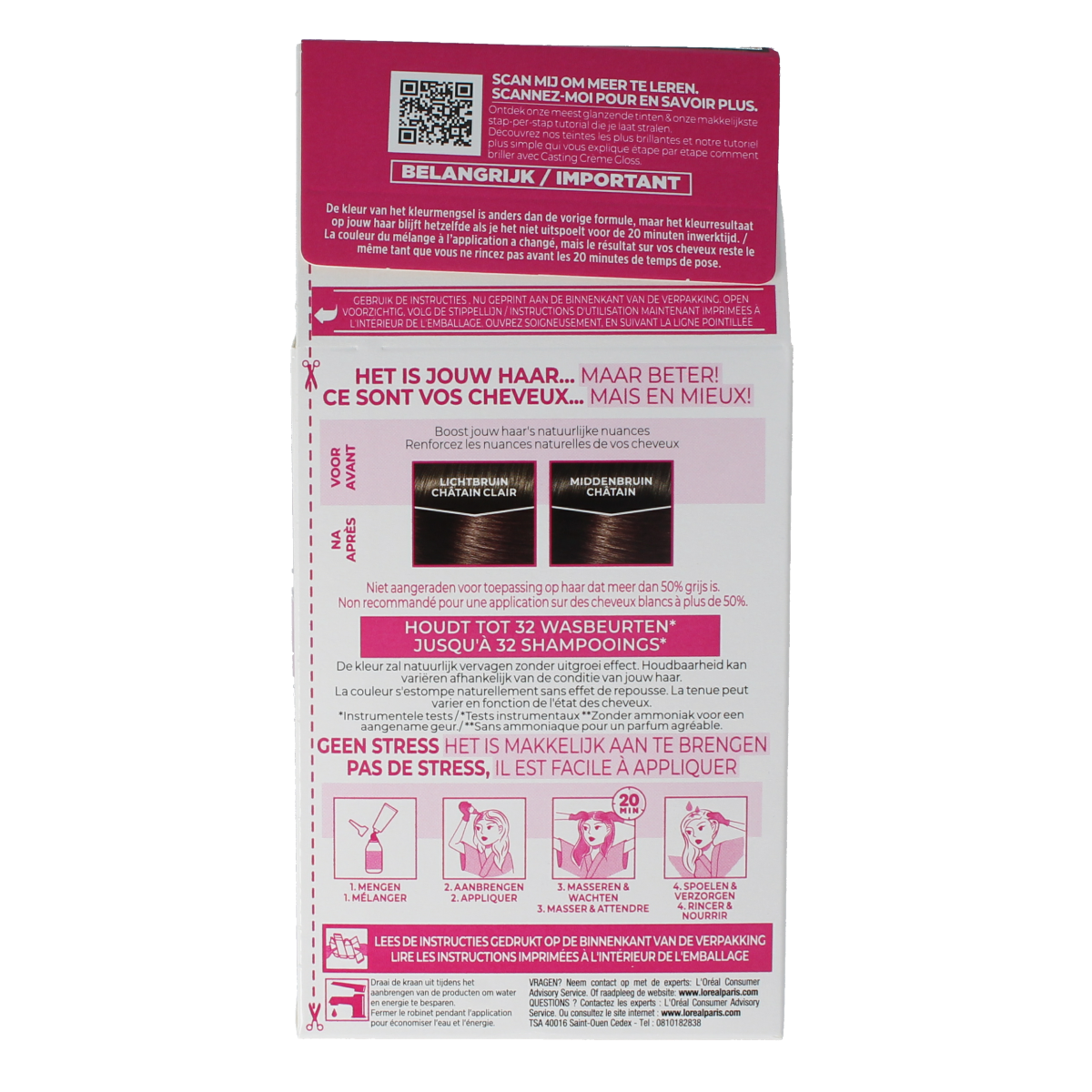 Casting Casting creme gloss 500 Cafe lungo 1.00 Set