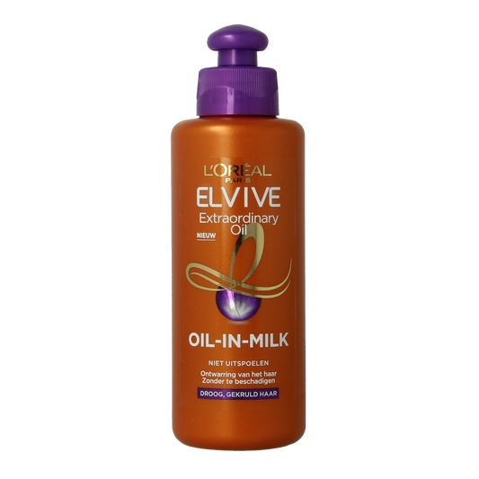 Elvive Extraordinary oil in milk krul verzorging  200.00 Milliliter