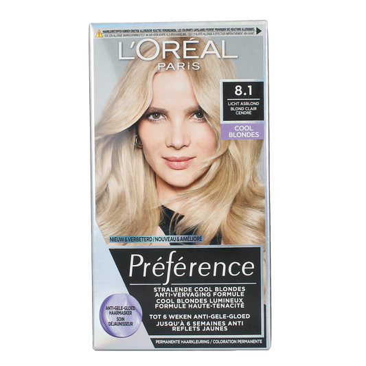 Preference 8.1 Copenhagen licht asblond 1.00 Set
