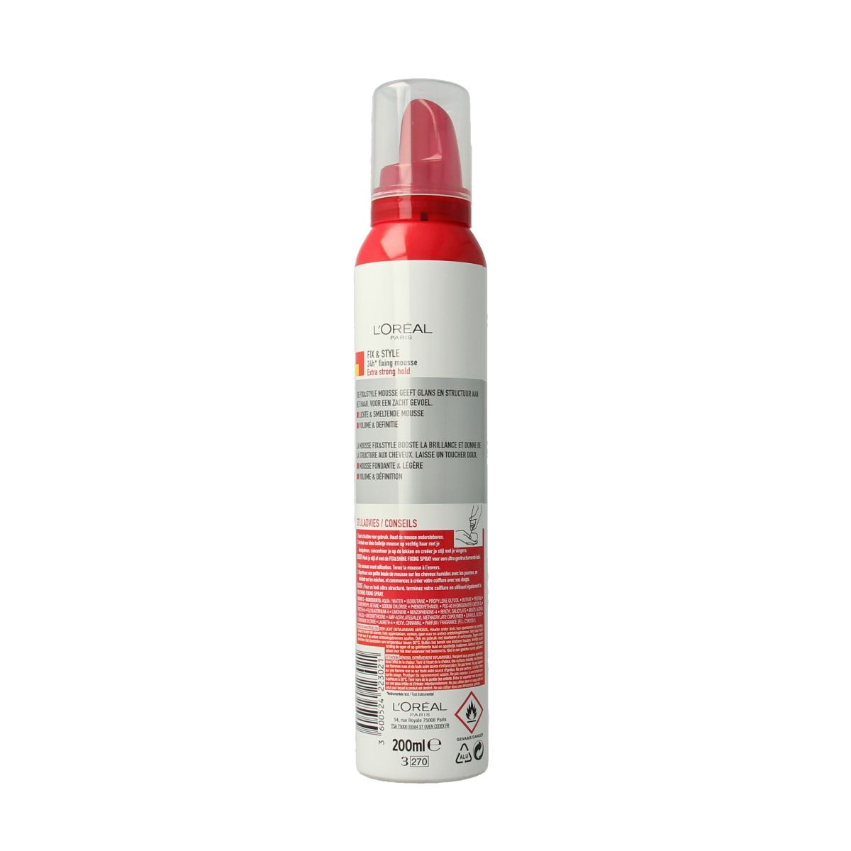 Studio Line Style & shine mousse 200.00 Milliliter