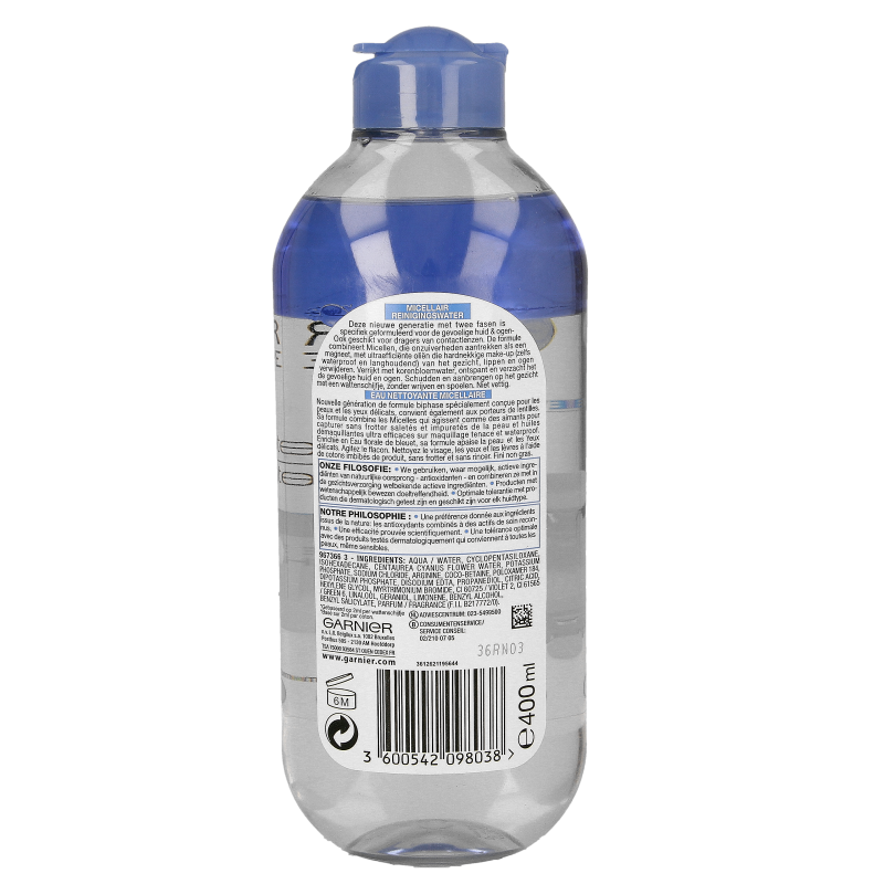 Garnier SkinActive micellair reinigingswater 400 Milliliter