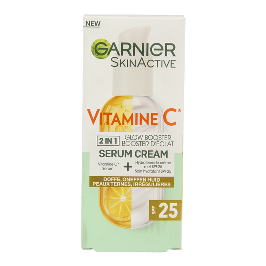 Garnier SkinActive vitamine C serum cream SPF25 50.00 Milliliter