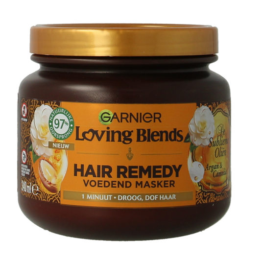 Garnier Loving blends masker  argan & cameliaolie subliem 340.00 Milliliter