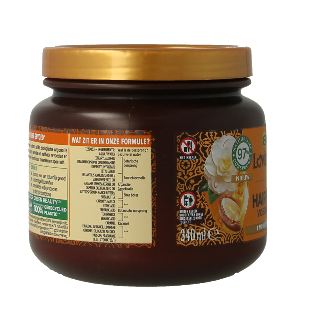Garnier Loving blends masker  argan & cameliaolie subliem 340.00 Milliliter