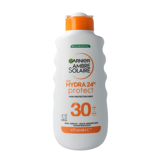 Ambre Solaire Hydraterende melk protect SPF30 175 Milliliter