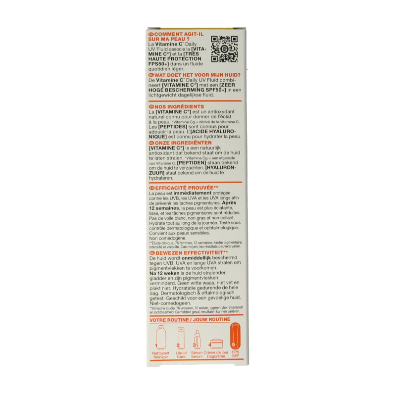 Garnier Vitamine C daily UV antipigmentvlek fluid 40 Milliliter