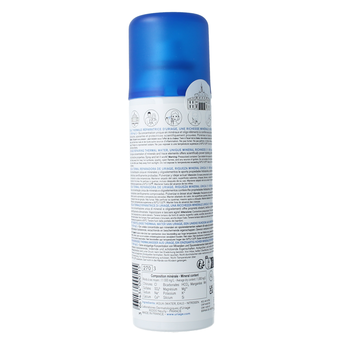 Uriage Thermaal water spray 150.00 Milliliter
