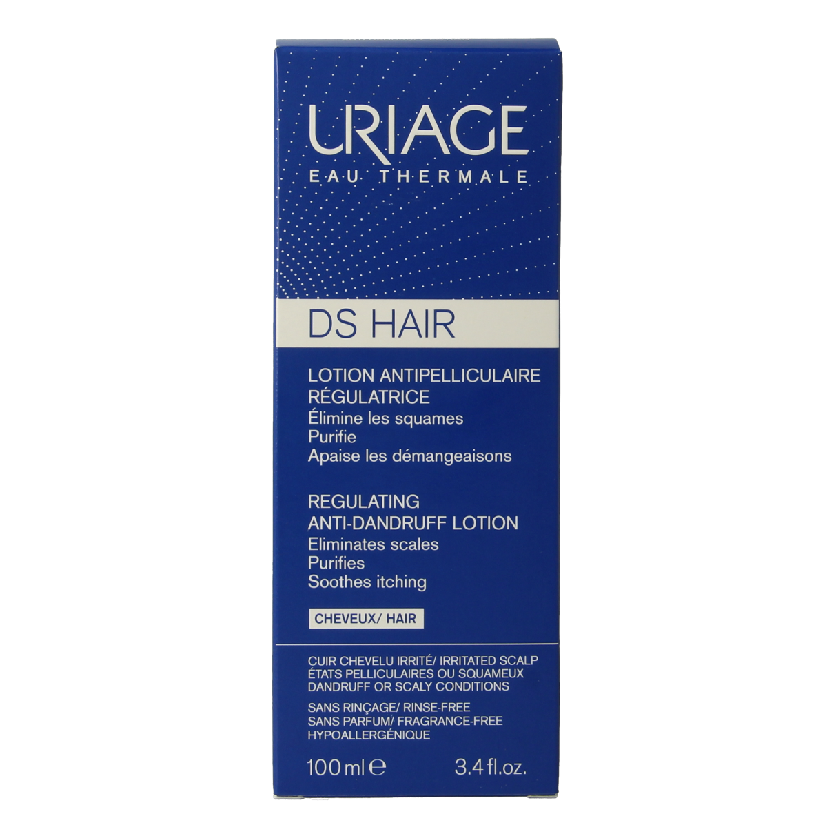 Uriage DS hair lotion anti roos spray 100.00 Milliliter