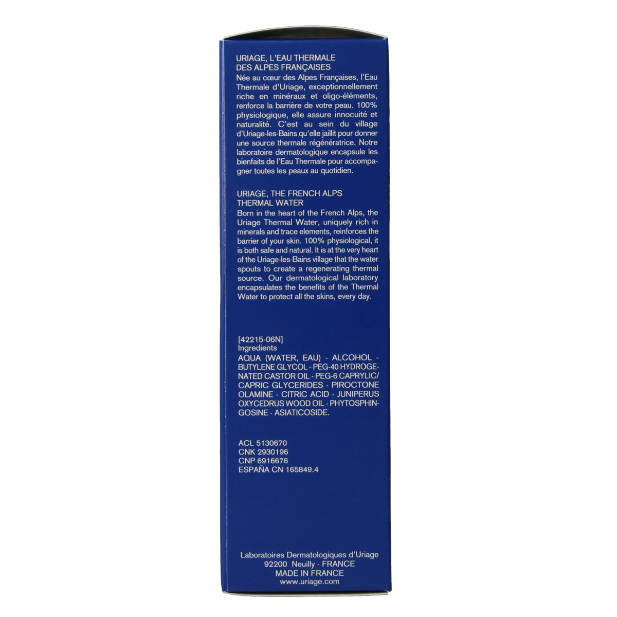 Uriage DS hair lotion anti roos spray 100.00 Milliliter