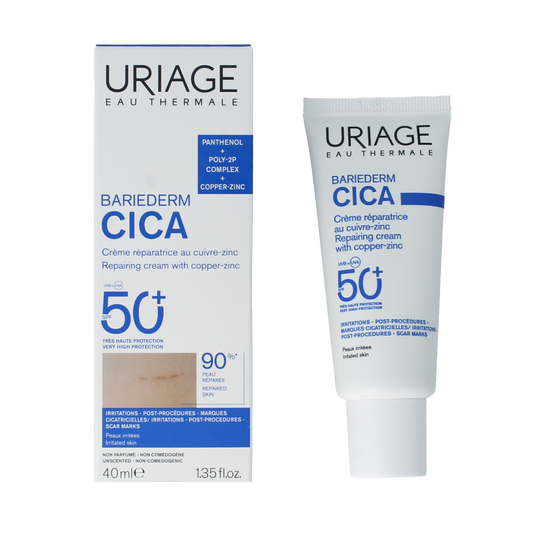 Uriage Bariederm cica creme SPF50 40.00 Milliliter