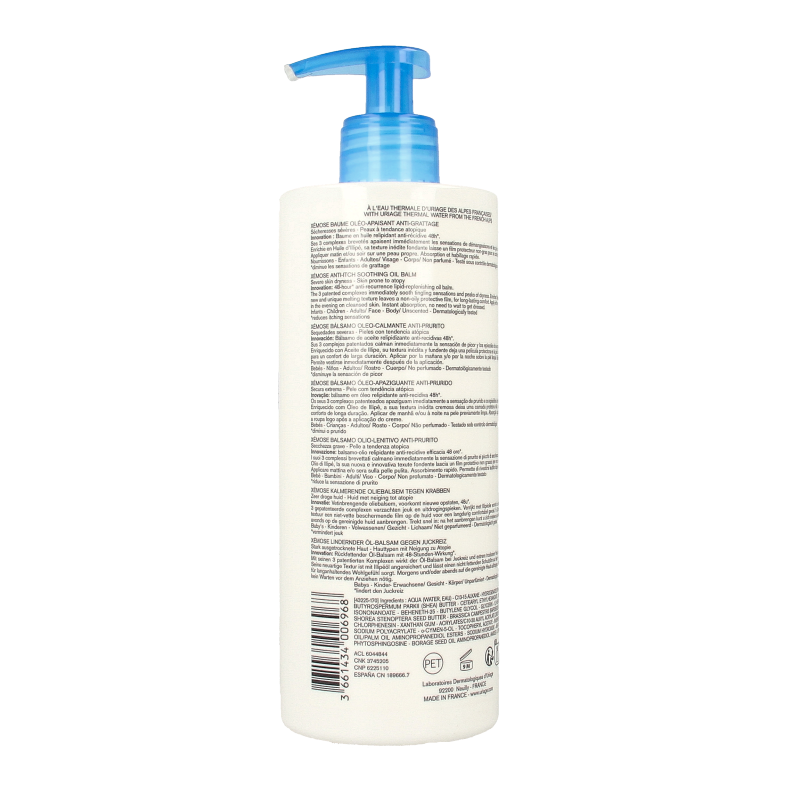 Uriage Xemose baume olea apaisant anti-grattage 500 Milliliter