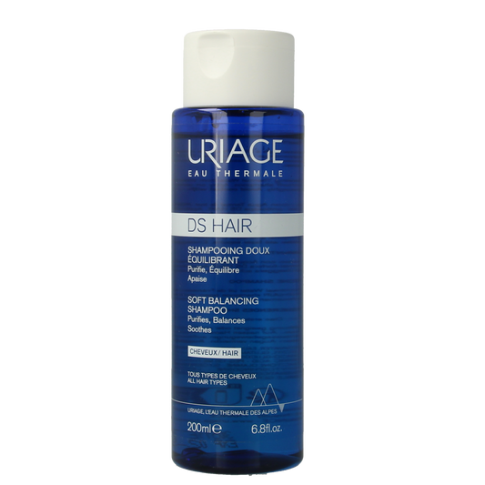 Uriage DS milde evenwichtsherstellende shampoo 200.00 Milliliter