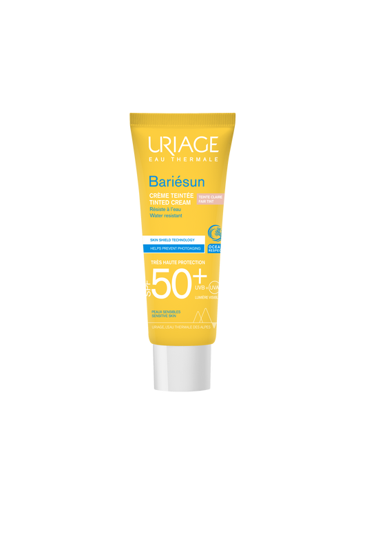 Uriage Sun getinte creme licht SPF50 50.00 Milliliter