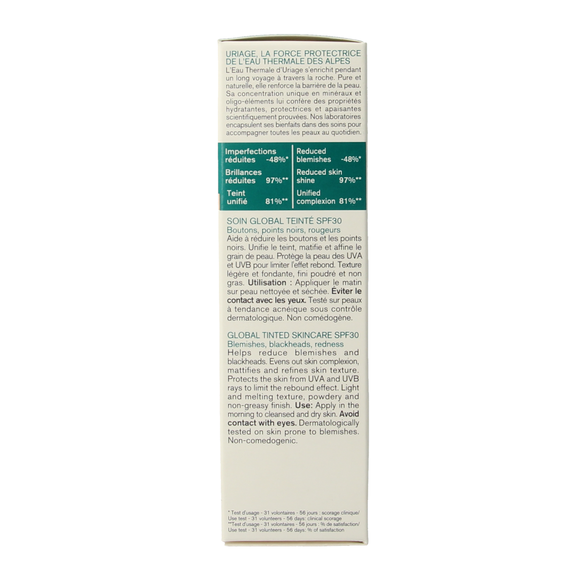 Uriage Hyseac allround verzorging getint 40.00 Milliliter
