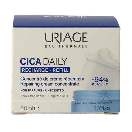 Uriage Cica daily creme recharge 50.00 Milliliter