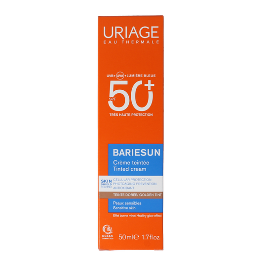 Uriage Bariesun golden tinted cream SPF50 50 Milliliter