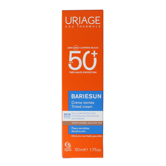 Uriage Bariesun golden tinted cream SPF50 50.00 Milliliter