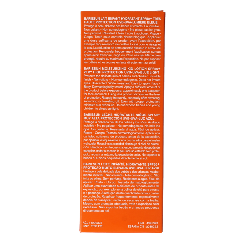Uriage Bariesun child lotion SPF50 100 Milliliter