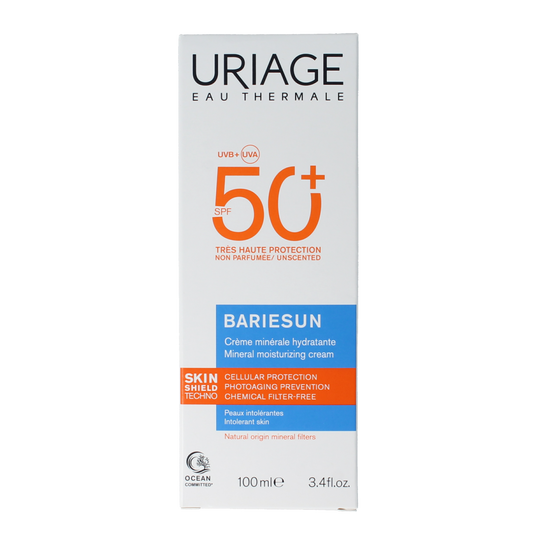 Uriage Bariesun mineral cream SPF50 100 Milliliter