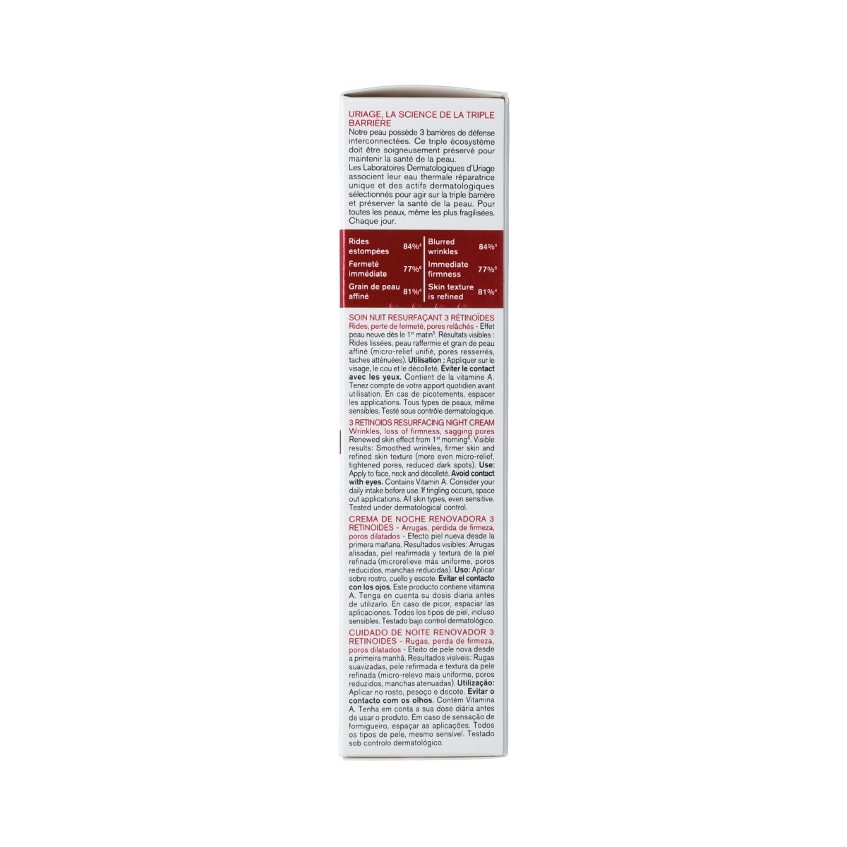 Uriage AGE LIFT R3 HUIDVERNIEUWENDE NACHTCREME 40ML 40.00 Milliliter