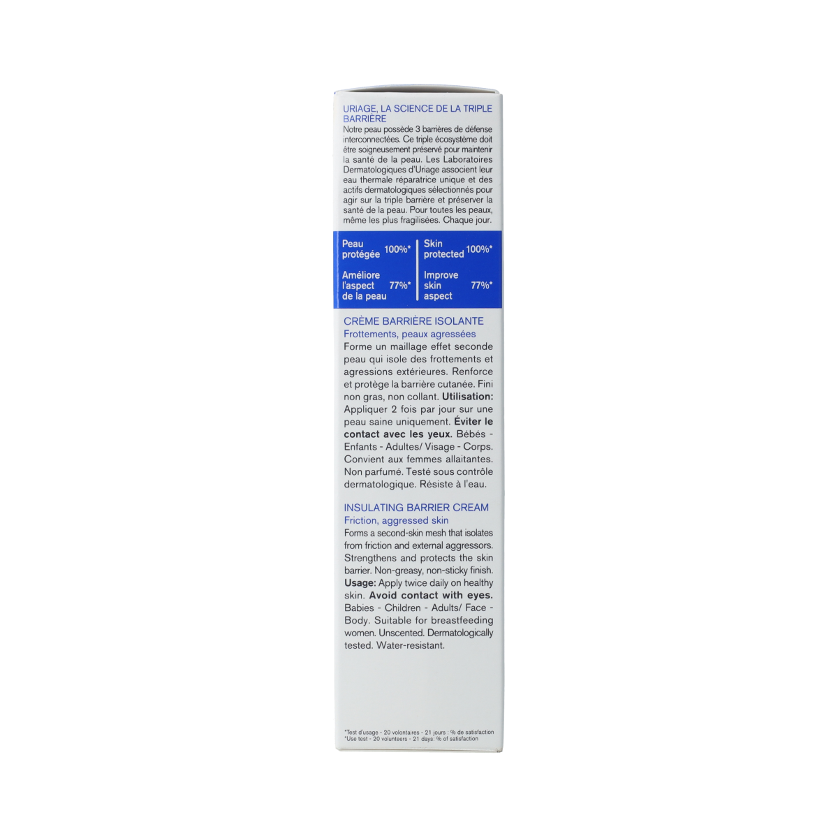Uriage Bariederm isolerende barriere creme  75.00 Milliliter