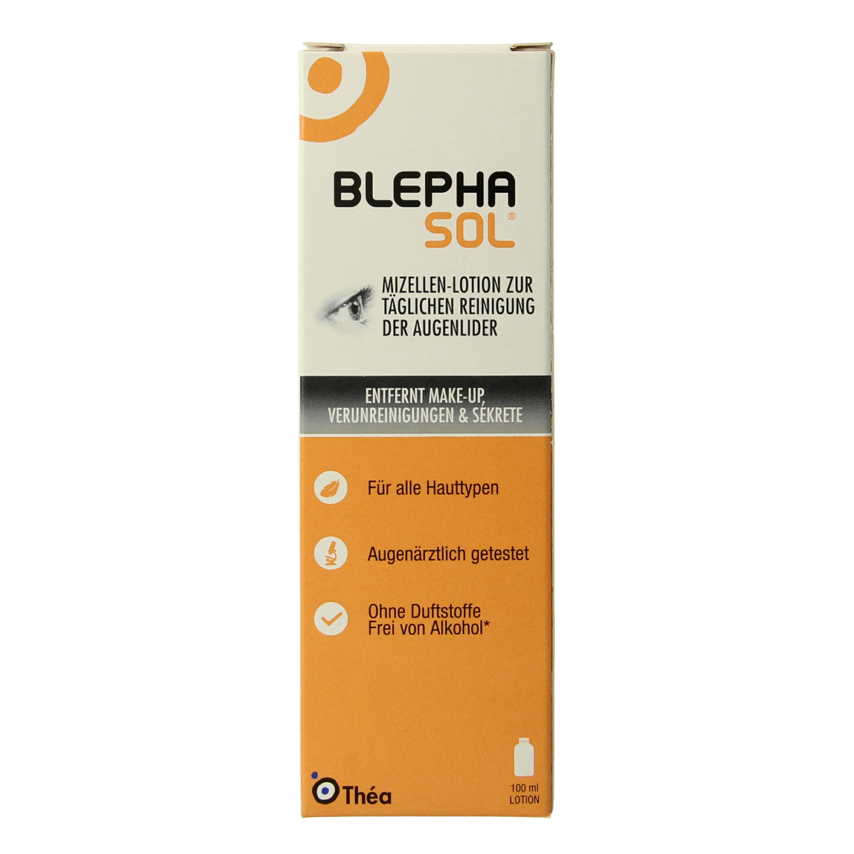 Blephasol Reinigingslotion ooglid 100.00 Milligram
