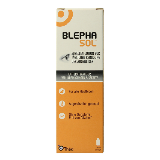 Blephasol Reinigingslotion ooglid 100.00 Milligram