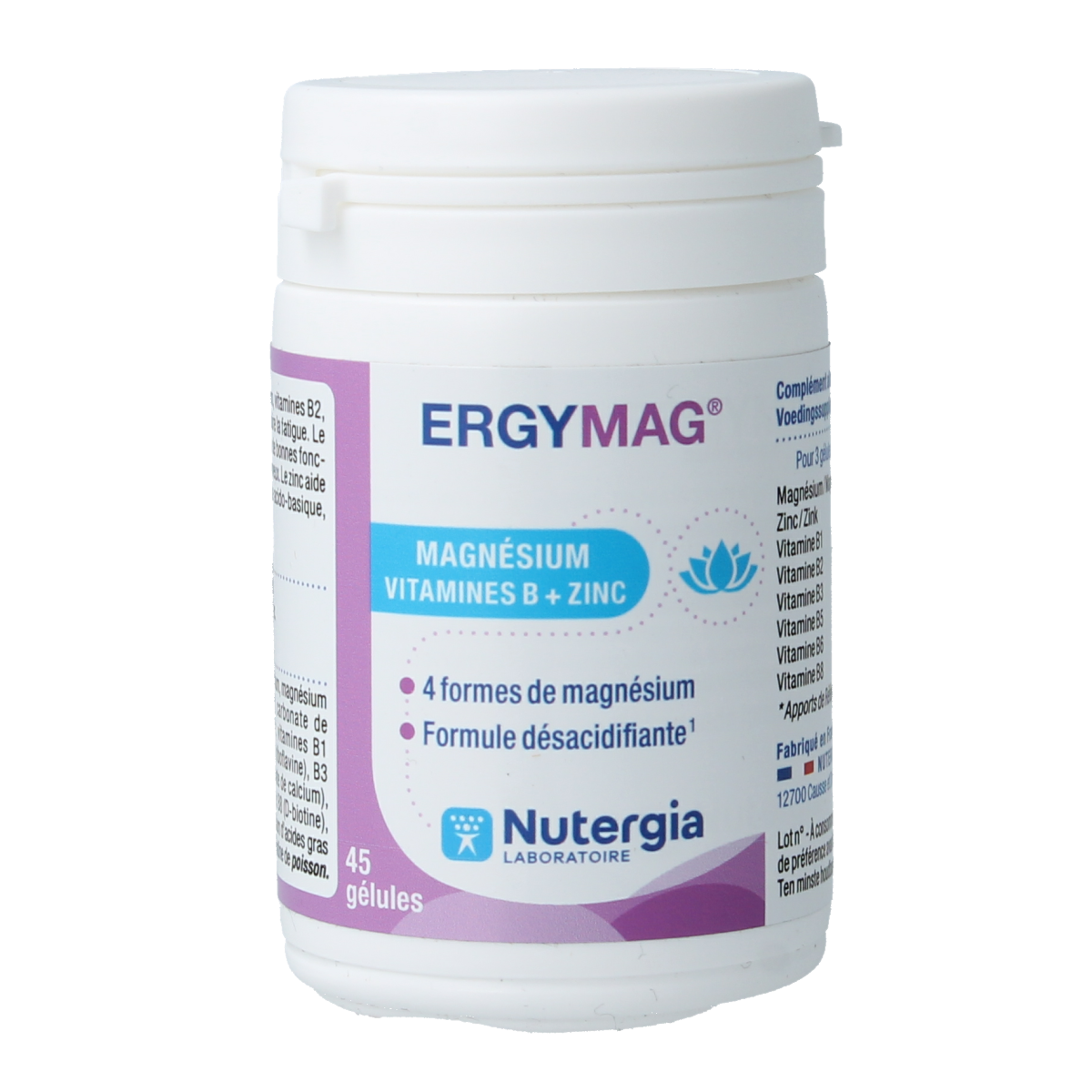 Nutergia Ergymag 45.00 Capsules