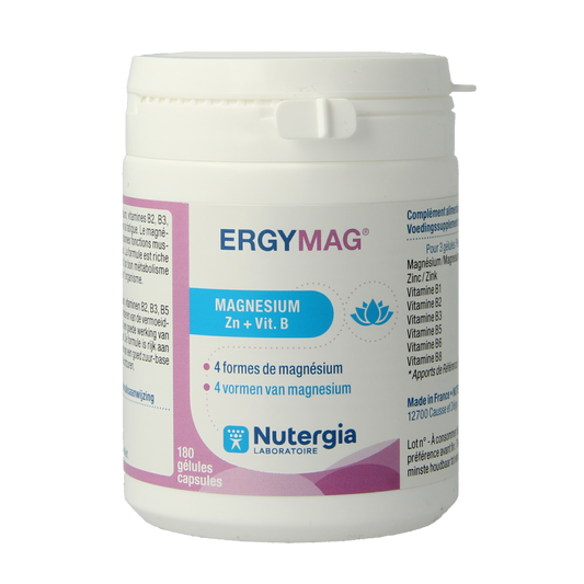 Nutergia Ergymag 180.00 Capsules