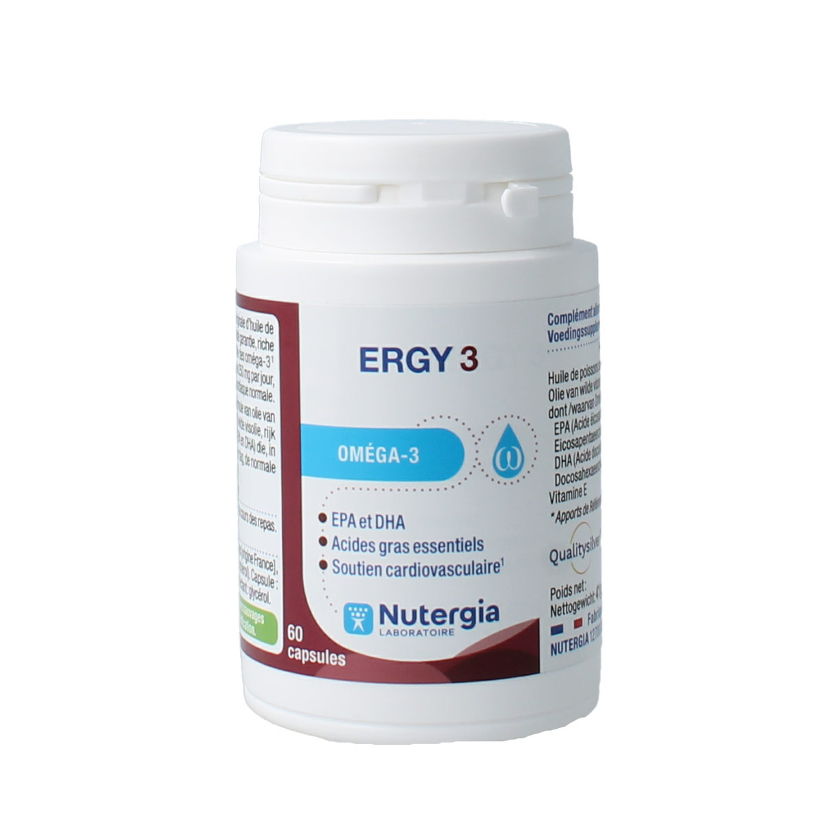 Nutergia Ergy 3 60.00 Capsules