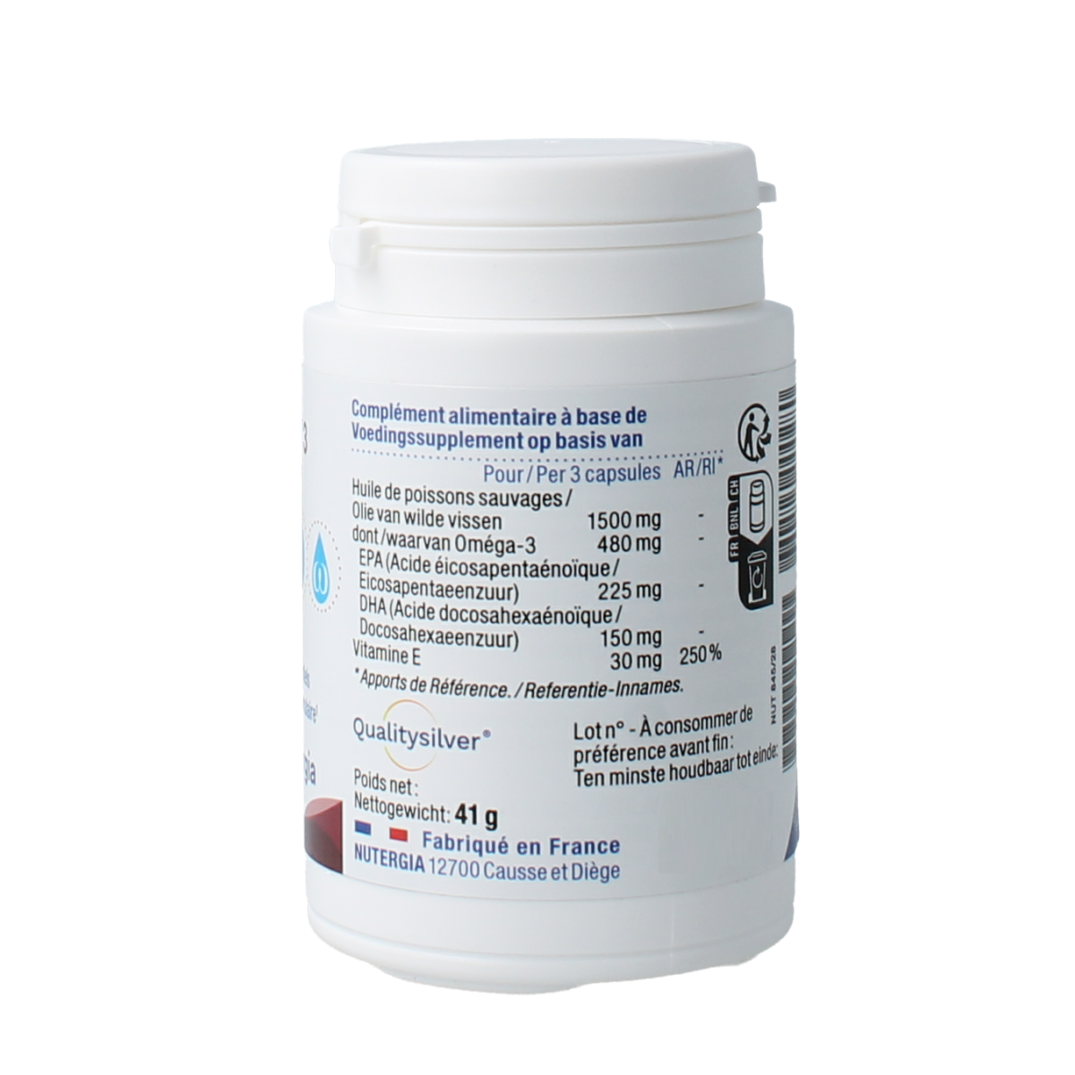 Nutergia Ergy 3 60.00 Capsules