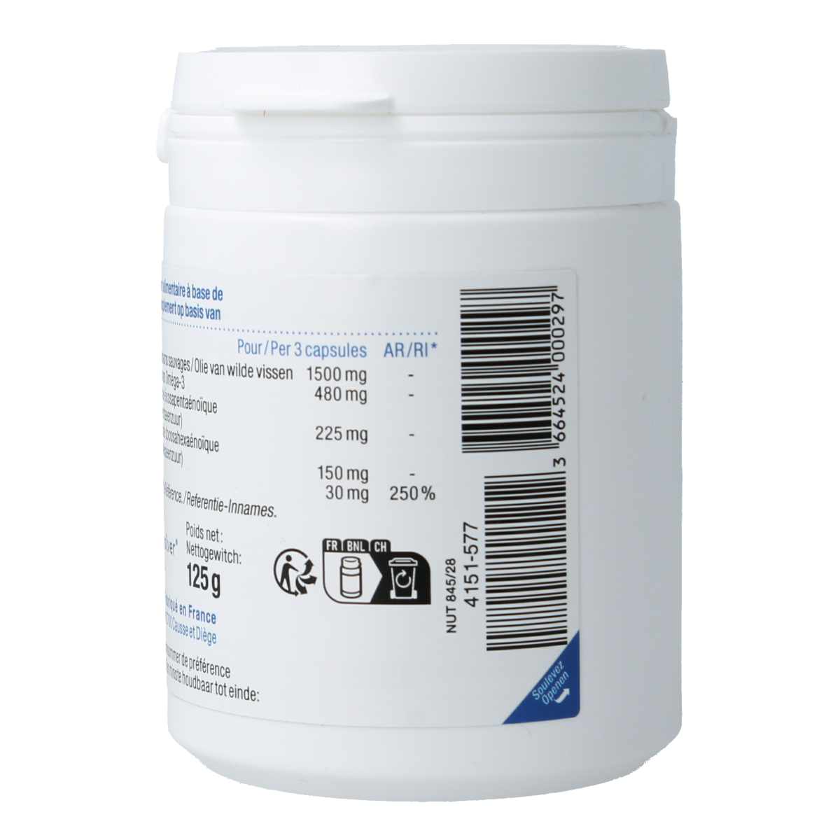 Nutergia Ergy 3 180.00 Capsules