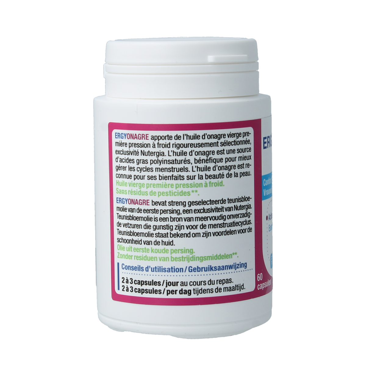 Nutergia Ergyonagre 60.00 Capsules
