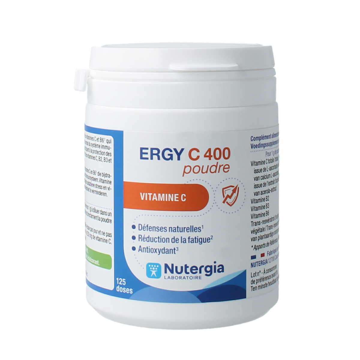 Nutergia Ergy C 400 poeder 125.00 Gram