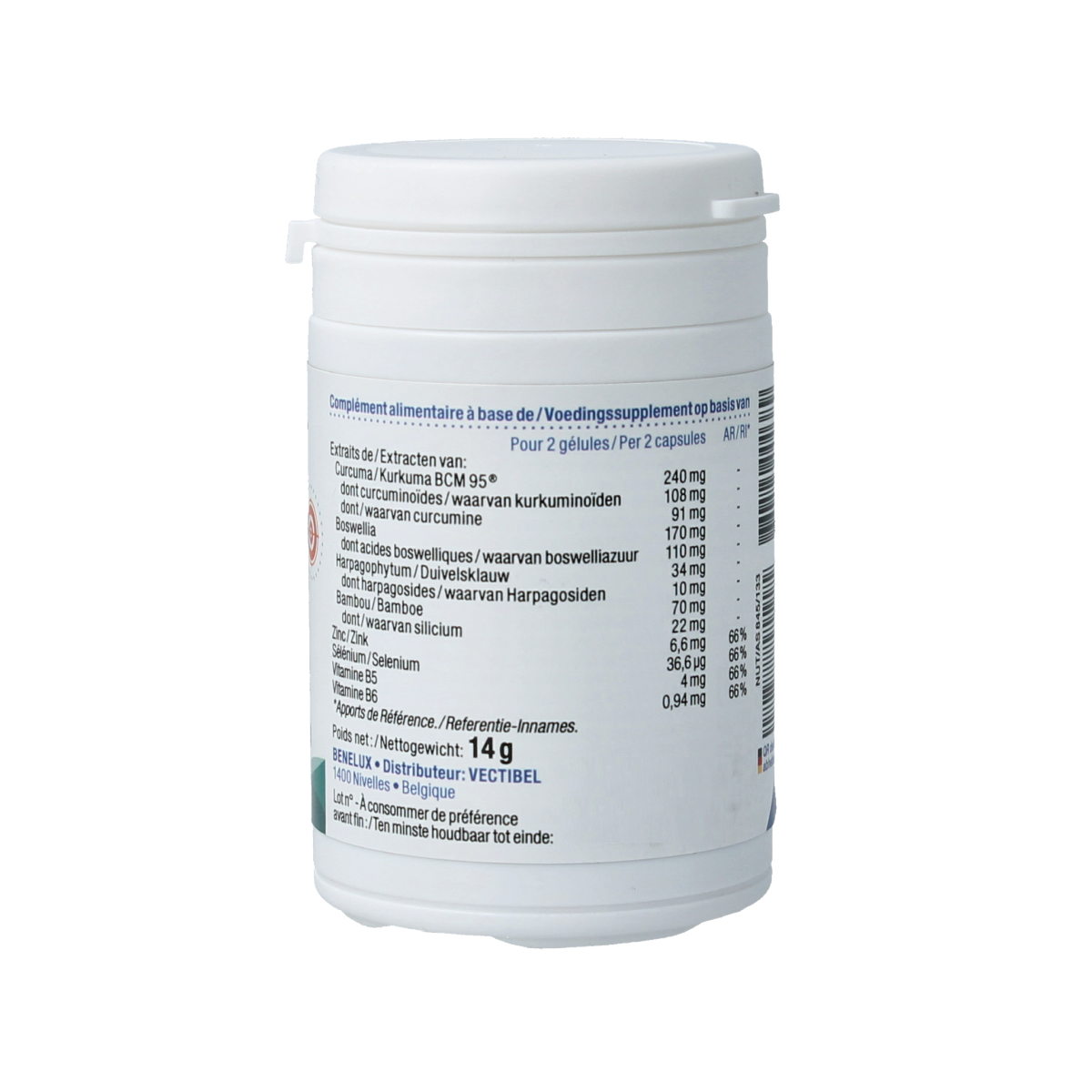 Nutergia Ergytol 30.00 Capsules