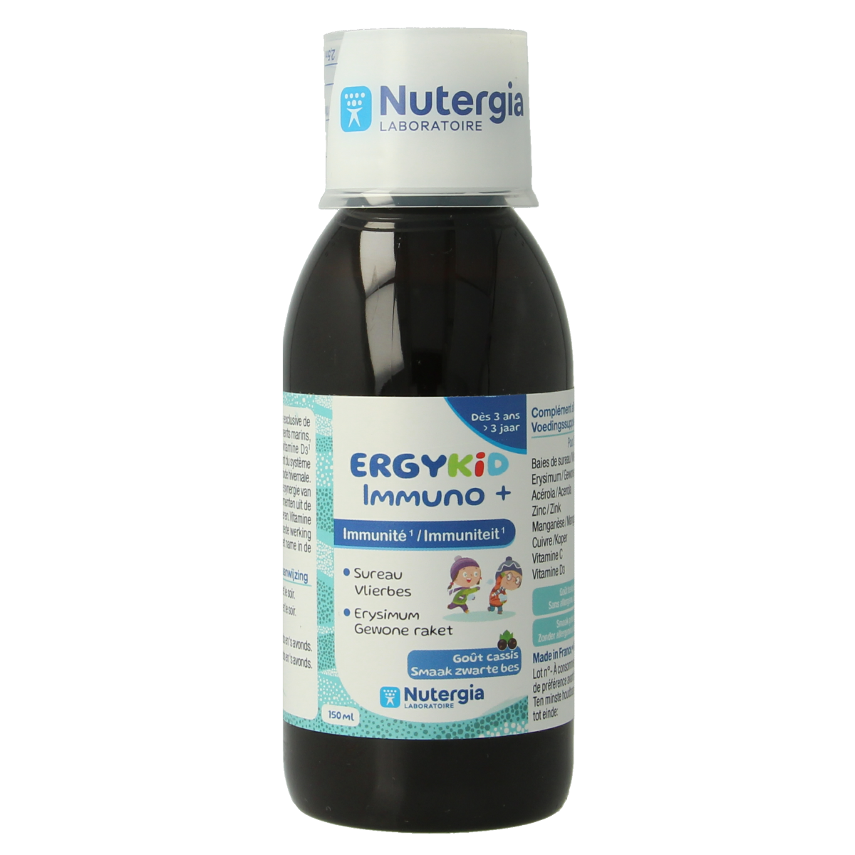 Nutergia Ergykid immuno+ 150.00 Milliliter
