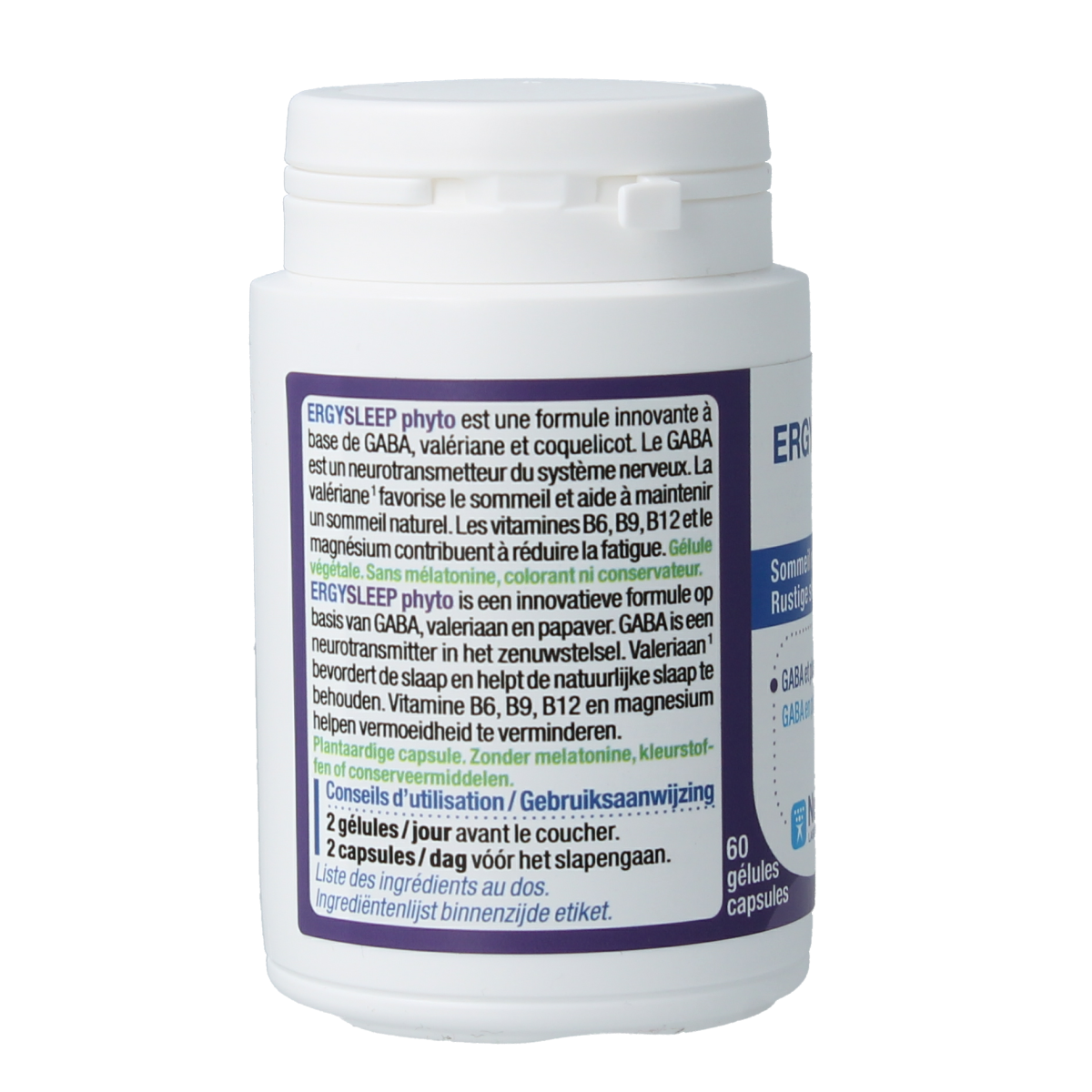 Nutergia Ergysleep phyto 60.00 Capsules