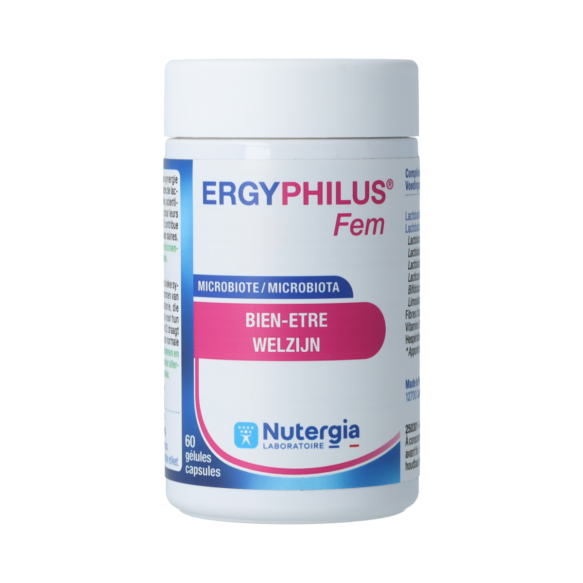 Nutergia Ergyphilus fem 60.00 Capsules