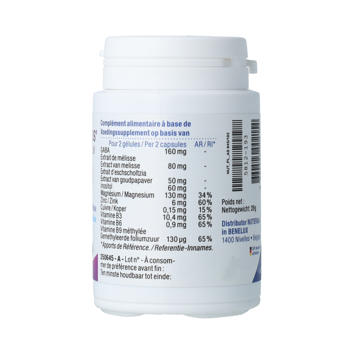 Nutergia ERGYSTRESS Relax 60.00 Capsules